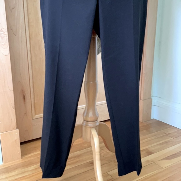 Top Shop Straight Leg Black Pants, Size 8 - Picture 3 of 14